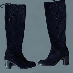 Fiorentini+Baker Leather Black for Women Bakerheeled Emma Knee High Boot